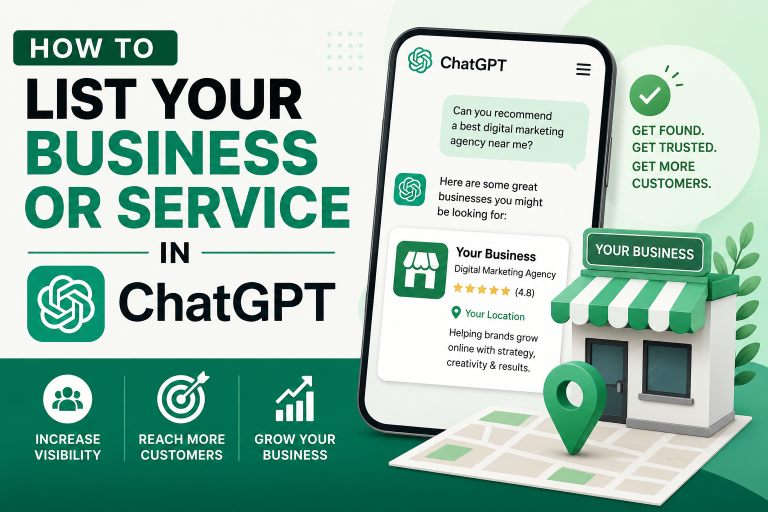 How to List Your Business or Service in ChatGPT